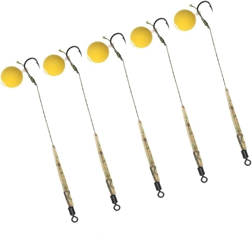 Set de 15 piezas para pesca de carpa con señuelo flotante miniatura 7