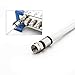 GTOTd Coaxial Cable (4 Feet) with RG6 Coax Cable Connector (F-Type Cable Extension Adapter) White Coax Satellite TV 75 Ohm