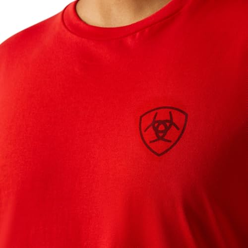 Ariat Men's Etched Buffalo Lotf Flag T-Shirt4