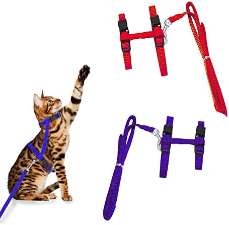 Katzengeschirr Mit Leine - Ausbruchsicher & Reflektierend Größe M