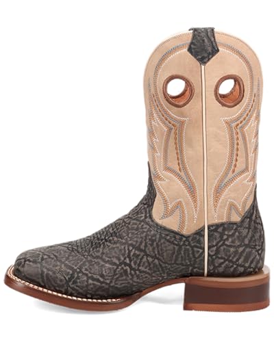 Dan Post Men's Elephant Print Western Boot Broad Square Toe - Dp51843
