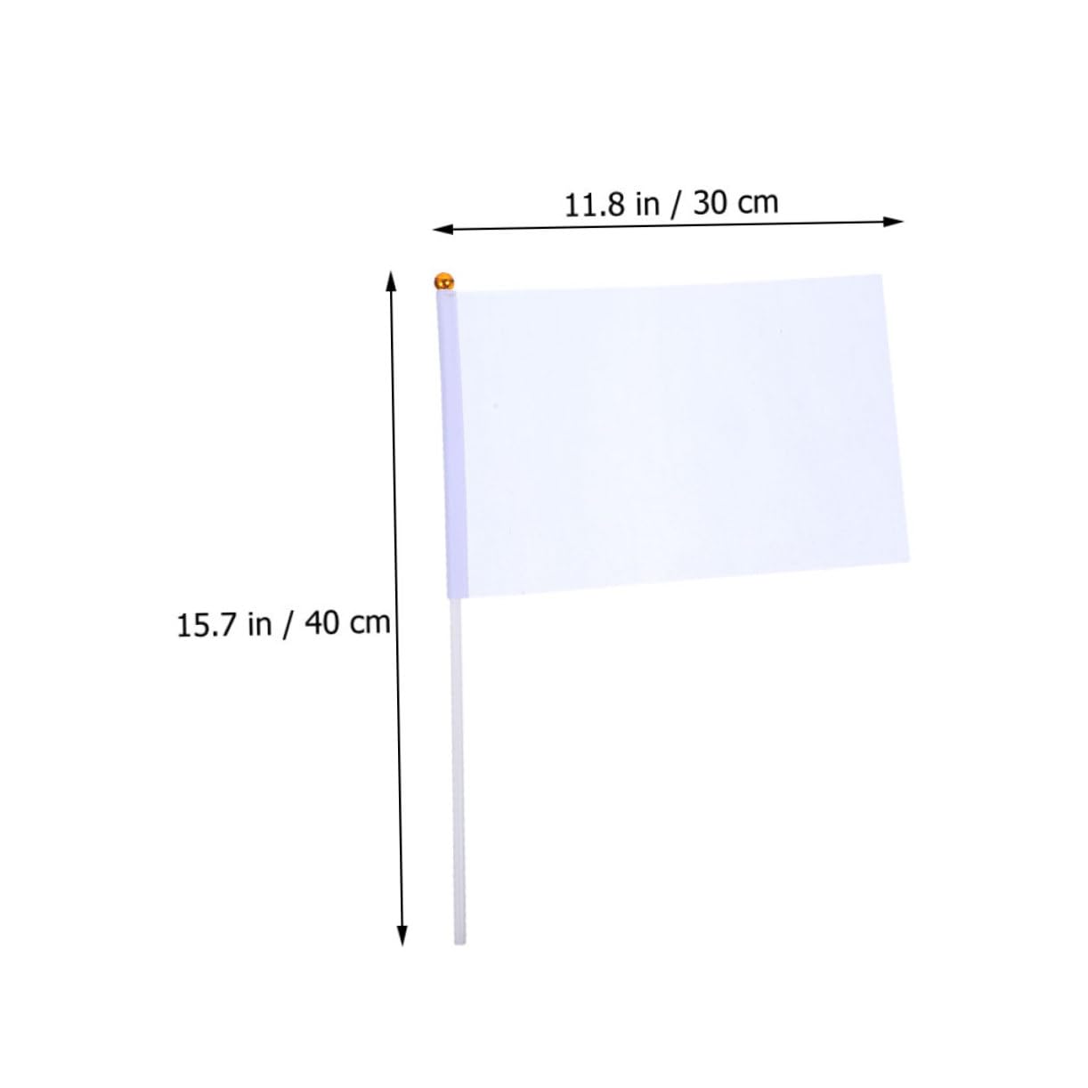 SUPVOX Sports Equipment 20pcs Waving Flags Tailored for Soccer Volleyball Versatile Use