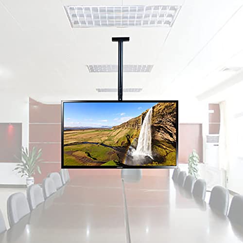 Support TV plafond hauteur réglable pour supprimer les reflets de l'écran - 4