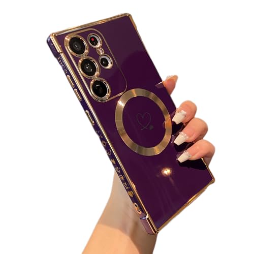 Coque antichoc pour téléphone avec protection caméra et aimant intégré