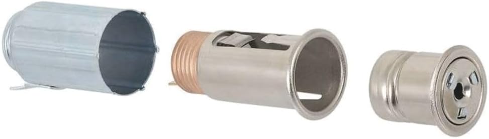 Cigarette Lighter Set for Chevy Camaro 1982-2002 & Corvette 1984-2004 Casco Style Lighter Assembly 12V Accessory Socket 3986869