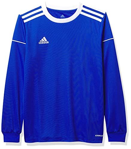 Maillot de sport adidas Squad17 JSY Ly bleu et blanc XL
