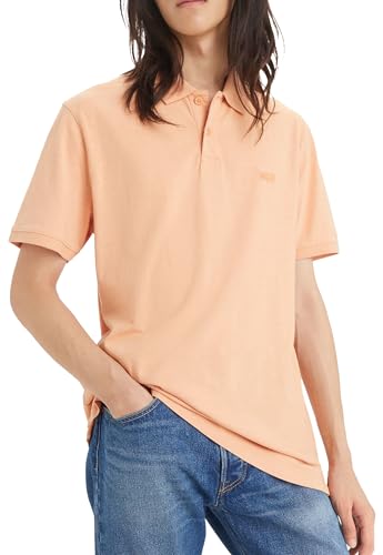 Levi's Herren Slim Housemark Polo Hemd,Peach Bloom,S – Ansicht 4