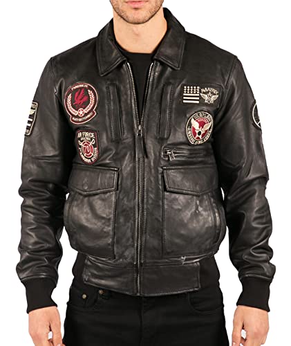 mens badge jacket