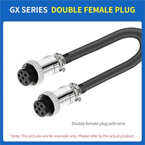 Conector Rectangular GX16 con Cable de 50 cm 4 Pines miniatura 2