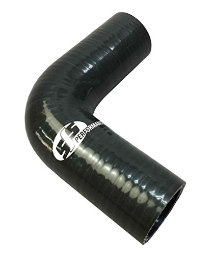 SFS�V���R���z�[�X �G���{�E�z�[�X70mm���a90° �u���b�N E90-70BK