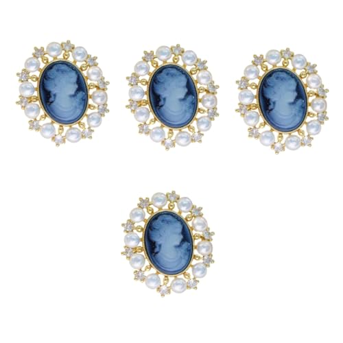 Broches de corsage en perles Ipetboom pour mariage et soirée