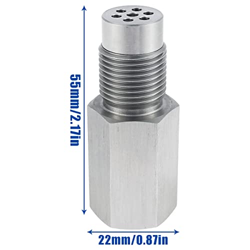 image for Mbnvtxh Oxygen O2 Sensor Stainless Steel Oxygen Sensor Connector Exten