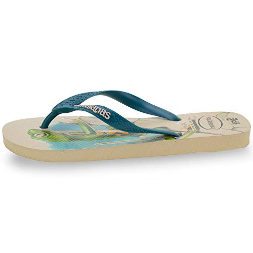 Chinelo Ipê, Havaianas, Adulto Unissex, Areia/Azul, 39/40
