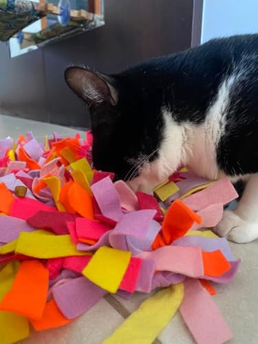 Pet Games Tapet Floral - Tapete De Forragear Fuça Fuça Instintivo E Ocupacional Para Cães E Gatos