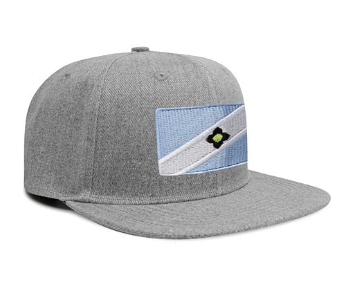 Image of International Tie City Hat for Men and Women, Adjustable Snapback Trucker Baseball Cap with Embroidered Patch