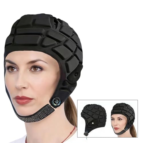 Casco resistente de fútbol y gorra protectora de cabeza suave 2