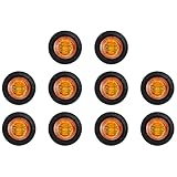 ↭Usi multipli: le luci stroboscopiche a LED supportano l'ingresso di alimentazione a 12 V . Ottima luce di sicurezza per carrelli elevatori, carrelli da golf, trattori per spazzaneve, veicoli edili, veicoli di servizio e altro ancora.
