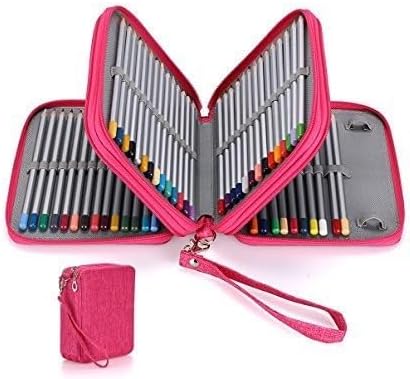 FORINC Estuche De Lápices De 78 Ranuras Para La Escuela, Caja De Bolígrafos Para Niña Y Niño, Bolsa De Cartucho Grande, Estuche De Papelería,