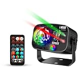 Discokugellicht, Musikgesteuertes DJ-Bühnen-Partylicht, sprachgesteuertes RGB-LED Blitzlicht mit Fernbedienung, Lichteffekte für Karaoke, Party, Hochzeit, Halloween, Weihnachten