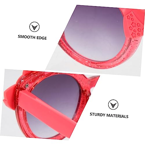 Abaodam 4 Pares De Óculos De Sol Polarizados Infantis Com Decoração De Arco De Tinta Para Crianças Ó