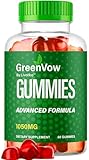 GreenVow Gummies - Official Green Vow Gummies Premium All Natural Support Formula, Greenvow Gummy 1050 MG Supplement Advanced Formula Gomitas Reviews, 60 Gummies for 1 Month