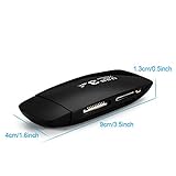 4.Auto erkennen Speicherkarte; Unterstützung CF-Karte, SDXC bis zu 2 TB, SD V3.0, UHS-I-Standard, neueste Micro SDXC, MMC 4.4 und MS-Karte.