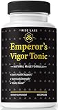 rize labs - Emperor's Vigor Tonic for Men, All Natural Dietary Supplement to Improve Performance, Capsules to Promote Stamina and Energy (60 Capsules)