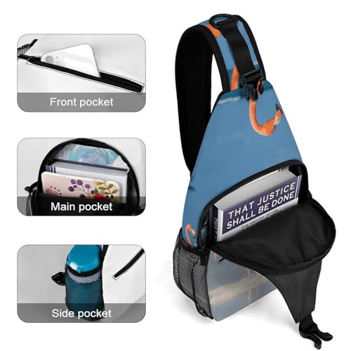 Sling Bag Crossbody Casual para Viaje y Senderismo miniatura 4
