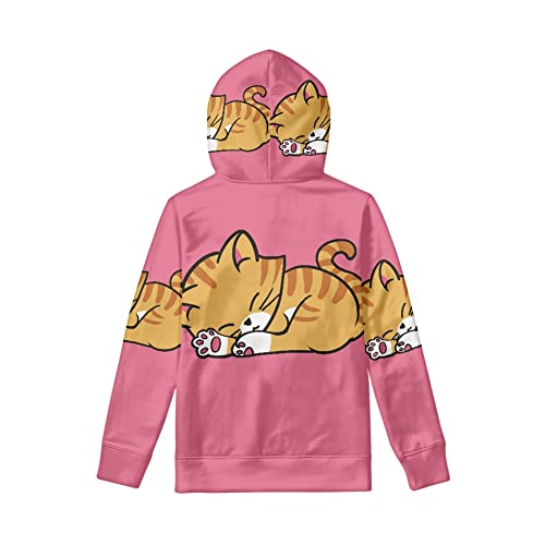 Amzbeauty Kids Fashion Marbing Hoodie Pullover Hooded Sweatshirt Oversize Tops Shirt Classic Casual Hoody for Age 6-162