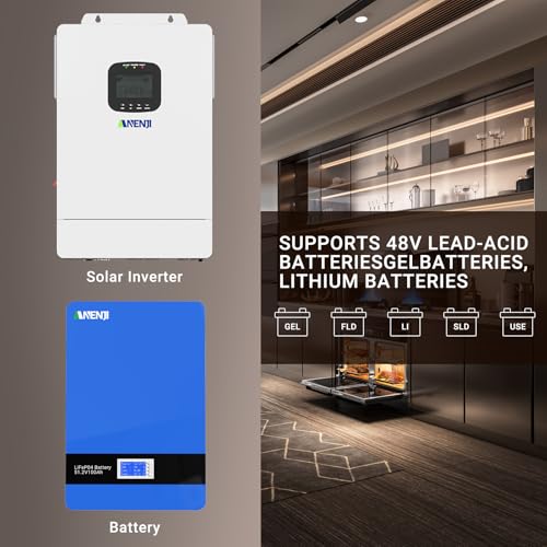 6500W 48V Hybrid Pure Sine Inverter