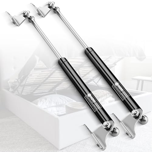 20 Inch 200lb889n Gas Struts Spring Shocks With L-type Mount Brackets For Que...