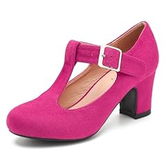 Hot Pink Suede