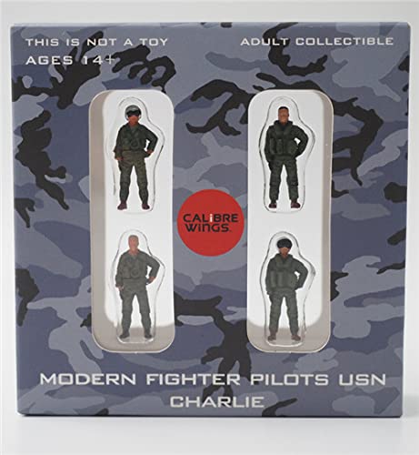 Calibre Wings Modern Fighter Pilots USN Charlie 1/72 ABS Figure Pre-builded Model