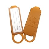 ZQIY 3PCS PU Leather Luggage Tag 1.50x10.04inch Identification Tagging Handbag Label Travel Accessories Suitable for Parcels