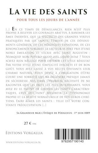 La vie des saints pour tous les jours de l'année – vue 2