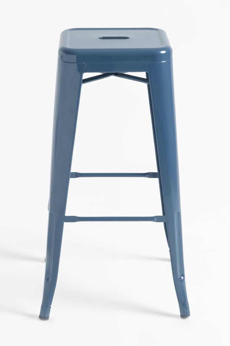 Regalos Miguel - Taburete Torix Alto 76 cm - Azul Petróleo