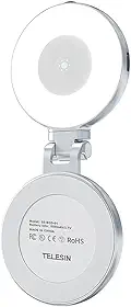 Luz Magnética Beauty Fill Light para Celular Smartphone - Iluminador LED Portátil Ajustável para Gravação de Vídeos, Vlogs, Lives e Selfies. Melhore sua Qualidade de Imagem com Facilidade