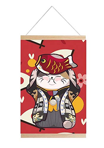 RYZGOJV Japansk tranditionskonst affisch sushi butik hem träram väggtryck A07