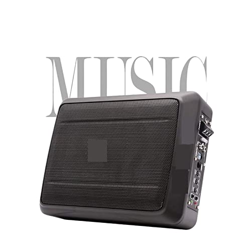 Subwoofer amplificador de asiento de coche de 800W y 8 pulgadas, Subwoofer activo delgado for debajo del asiento, altavoz de graves, Subwoofers for coche, Woofer