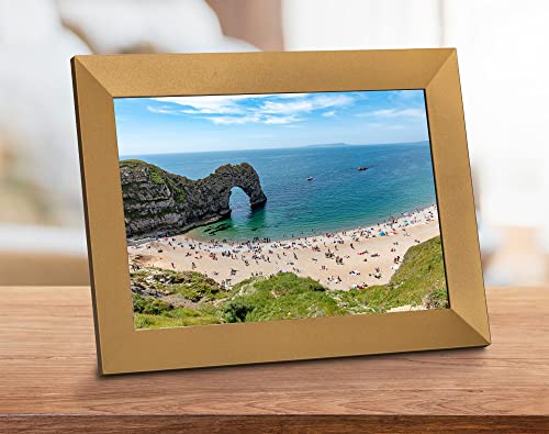 Grouptronics Gallery10 Easy To Use Wi-Fi Digital Photo Frame, 10 Inch, Send Photo or Video Via Free Phone App, Touch Screen - Image 4