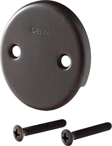 delta tub drain - Delta Faucet RP31556RB Overflow Plate and Screws, Venetian Bronze