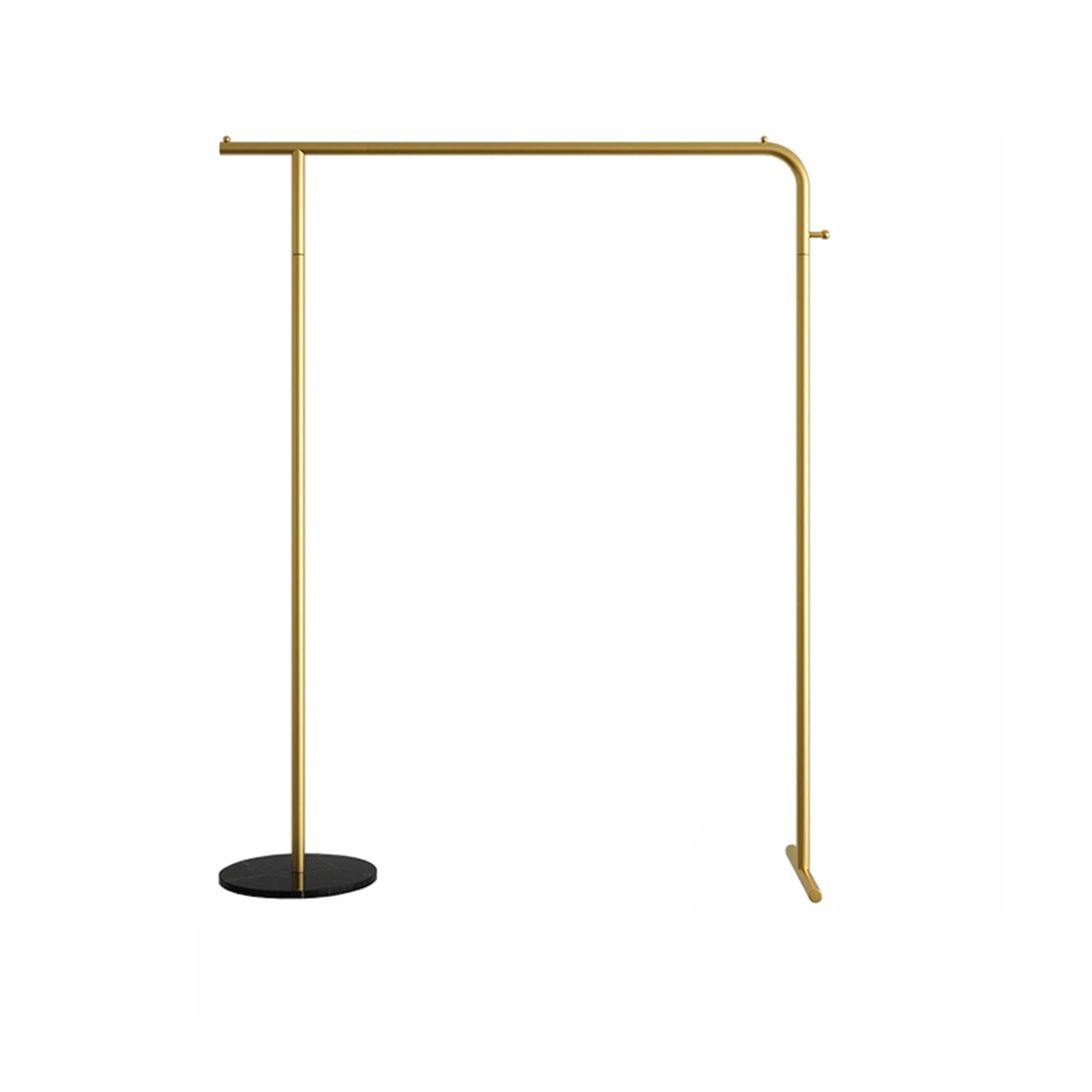 Portant vêtements métal stable base marbre anti-basculement 120cm