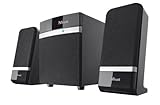 Trust Raina Set Altoparlanti 2.1 con Subwoofer, 20 W di Picco, Nero