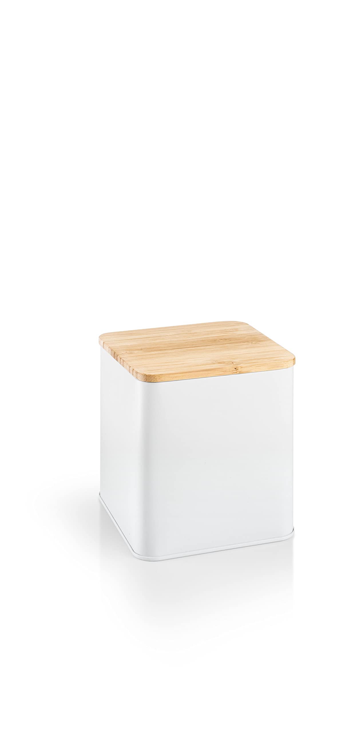 Tescoma 900838 Metal Storage Jar with Bamboo Lid 10 x 10 x 10.5 cm