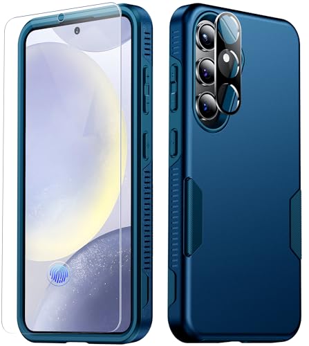 Protection antichoc Samsung S24 robuste et résistante bleu