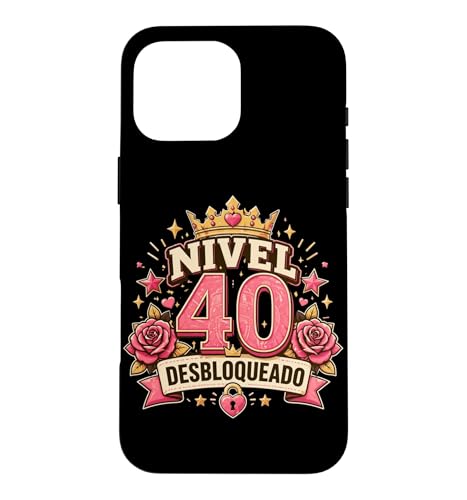 40 Desbloqueado �s���N �N���E�� �o�b�W �O���t�B�b�N 40th Roses �X�}�z�P�[�X iPhone 16 Pro Max �p