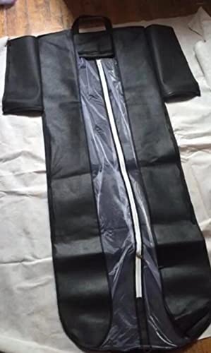 Beilite Wedding Dress Garment Bag Dust Cover Storage Travel Bag Black 70 Inches #TOP4