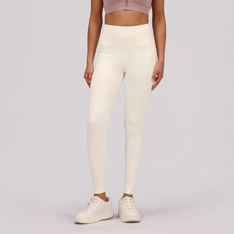 Image of BlissClub Women The Ultimate Leggings | High-Waist | Ankle Length | 4 Pockets | Squat-Proof | Activewear | Tall (for Women Above 5'5)