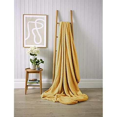 Olivia Rocco Super Soft Sherpa Blanket Throw Cover
