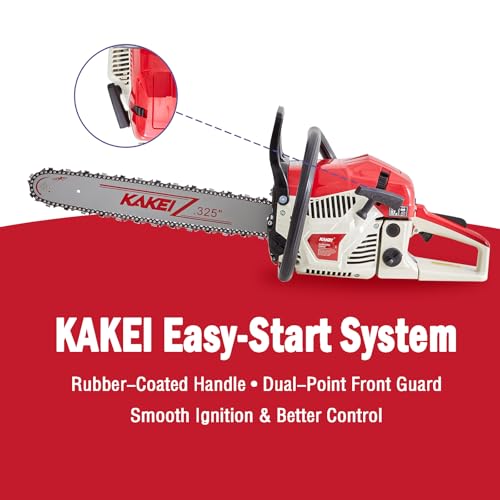 KAKEI 62CC 18-Inch Gas Chainsaw